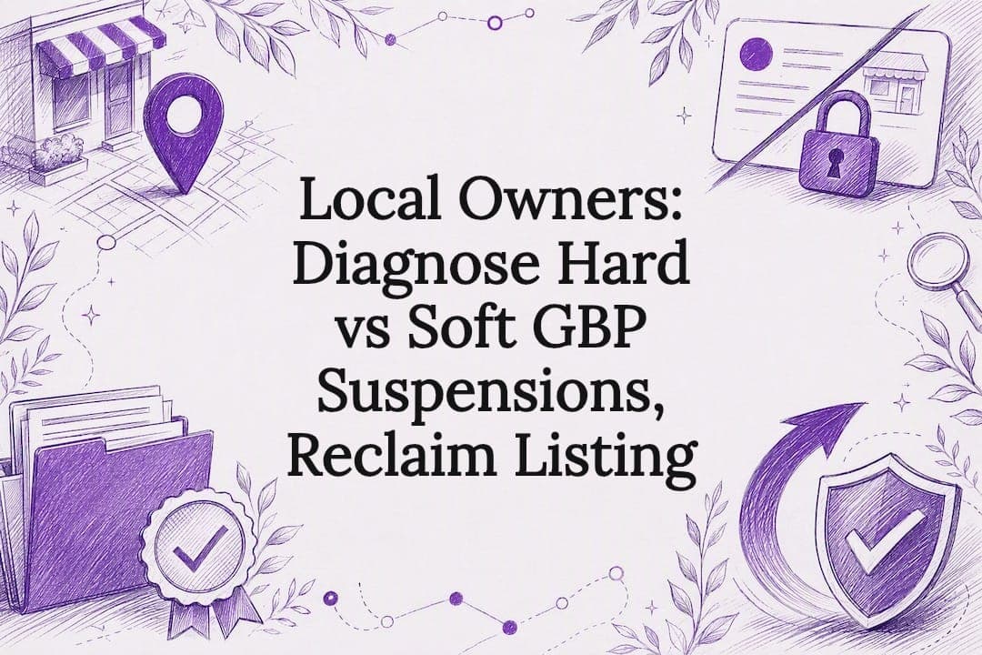 Local Owners: Diagnose Hard vs Soft GBP Suspensions, Reclaim Listing