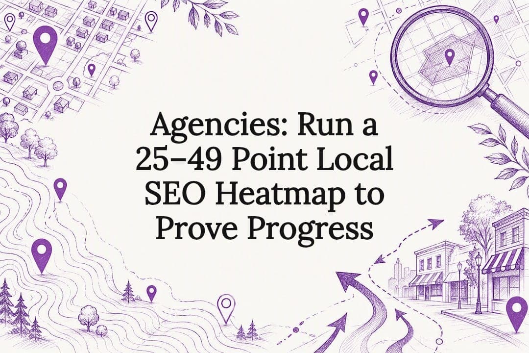 Agencies: Run a 25–49 Point Local SEO Heatmap to Prove Progress